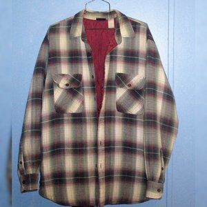 VTG Sports Afield Plaid Quilted lined Jacket